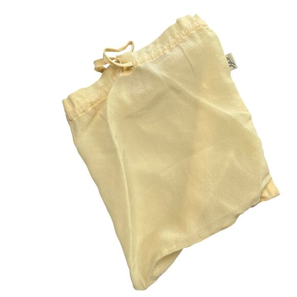 J Jill Top Womens XXSP 2XS Petite Pink Yellow Ombre Silk Crinkle Button Up - Picture 7 of 16